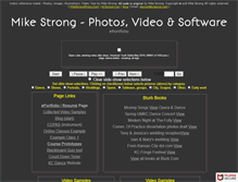 Tablet Screenshot of mikestrongphoto.com